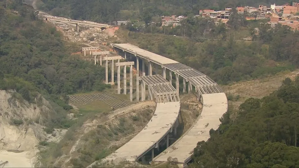 Obra da Rodovia Rodoanel